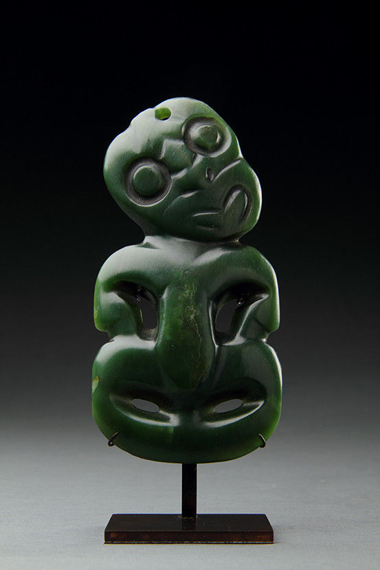 New Zealand Maori Greenstone ‘Hei-Tiki’